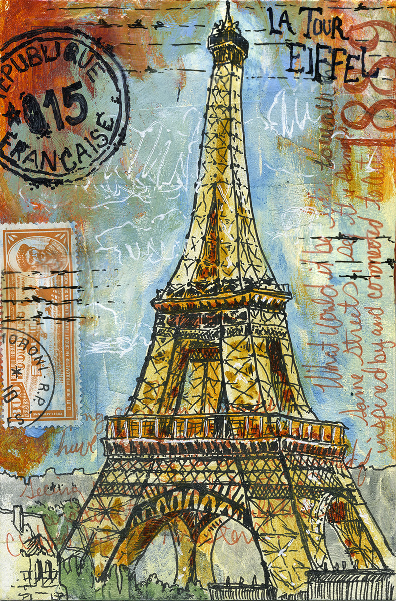 a visual journey Postcards From Paris!!
