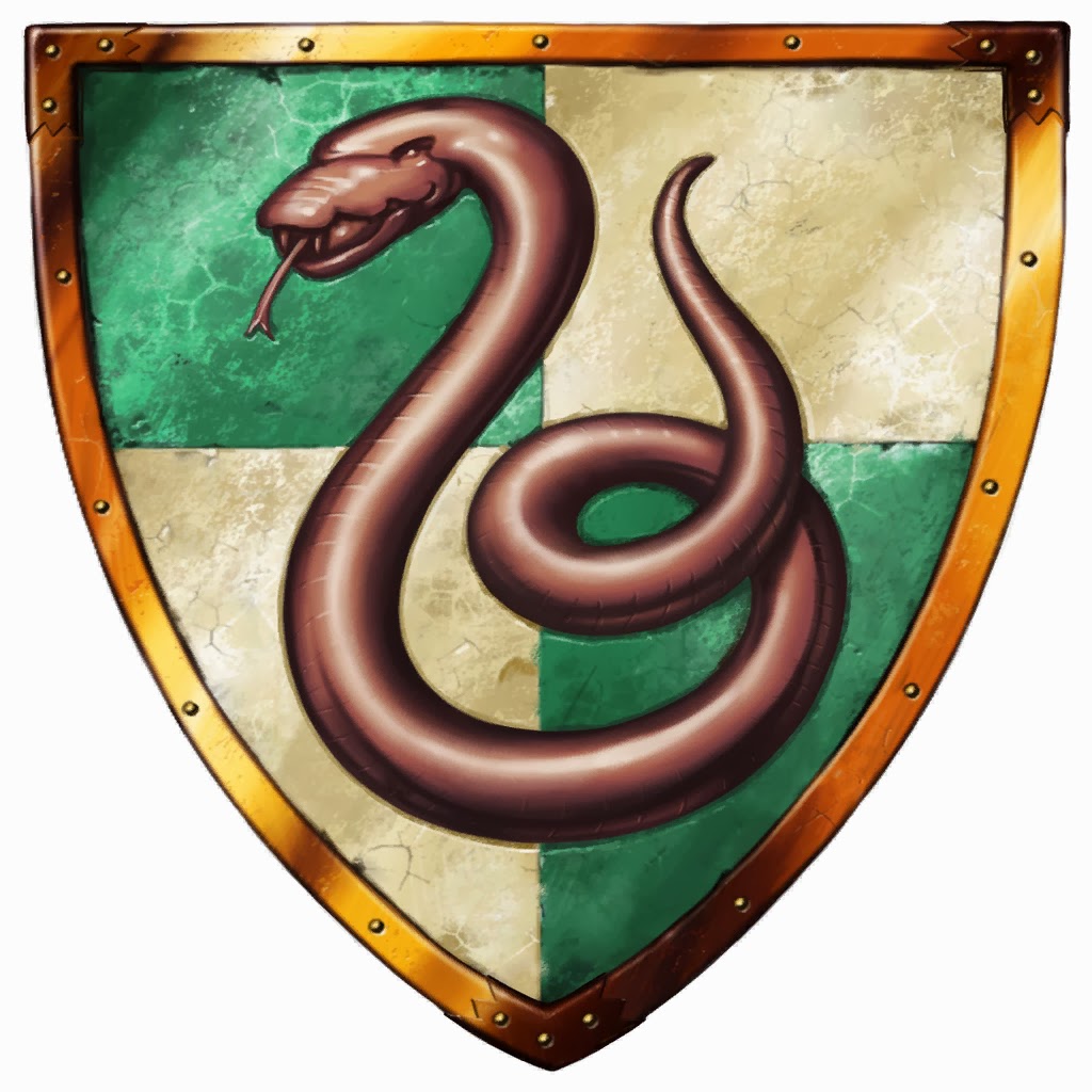 Герб с изображением змеи