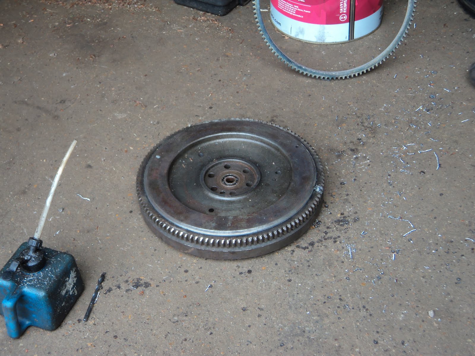 Ferguson TEF20 restoration Flywheel teeth