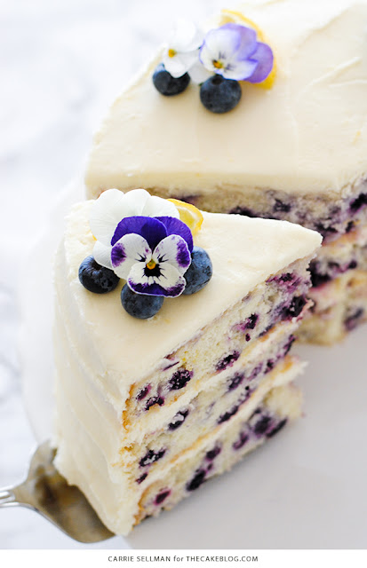  Lemon Blueberry Cake