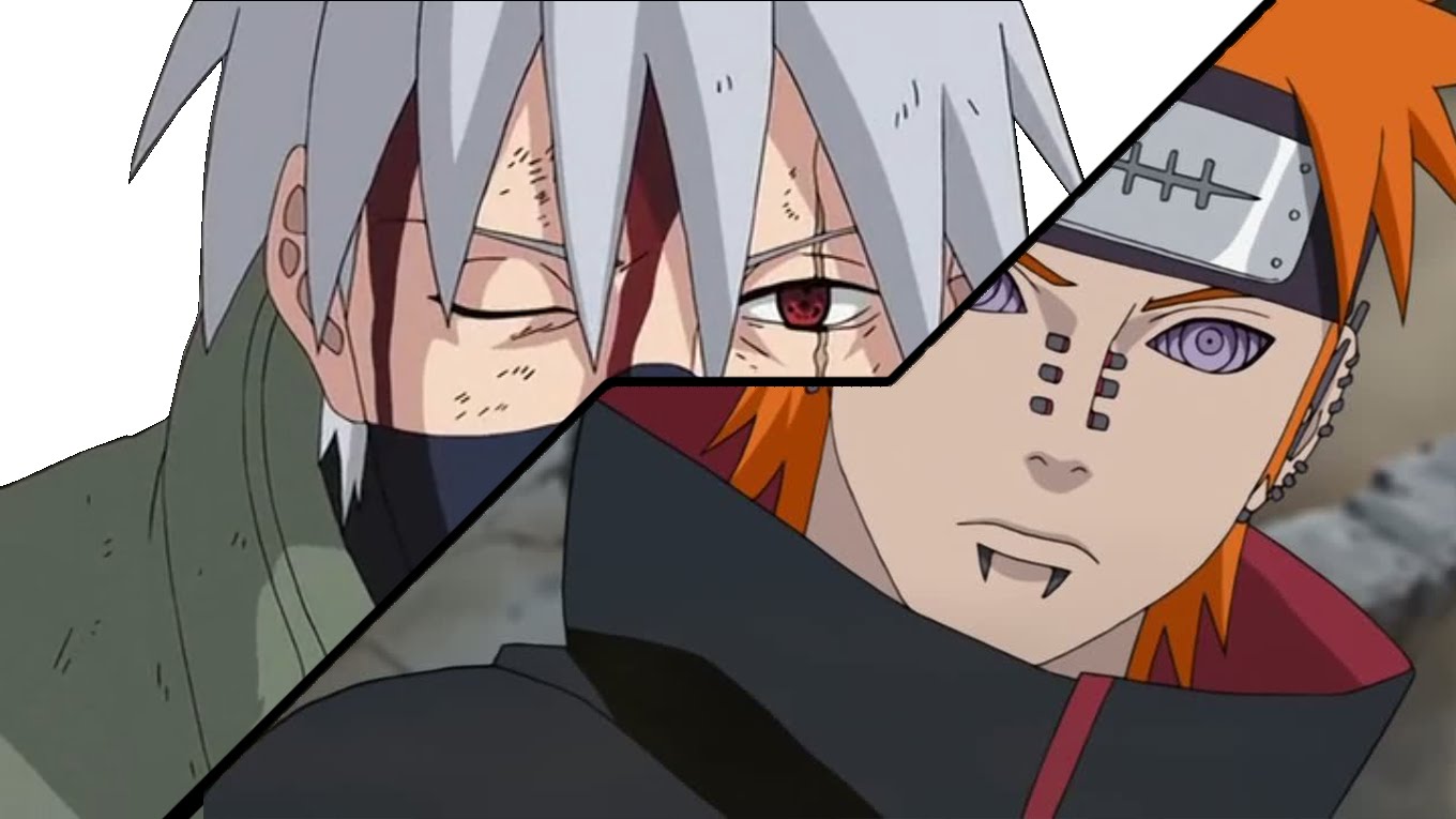 Naruto - Serangan Pain: "Pain vs Kakashi" .