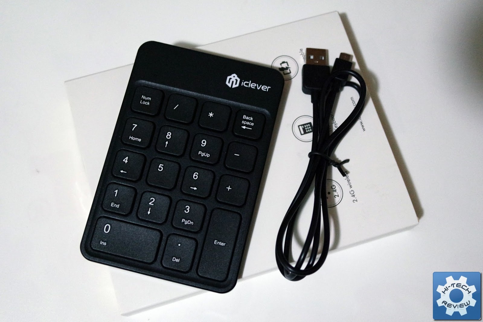 Tastierino Numerico Wireless Manhattan - 18 Tasti Per PC, Ufficio O Casa, Plug And Play - Foto 12