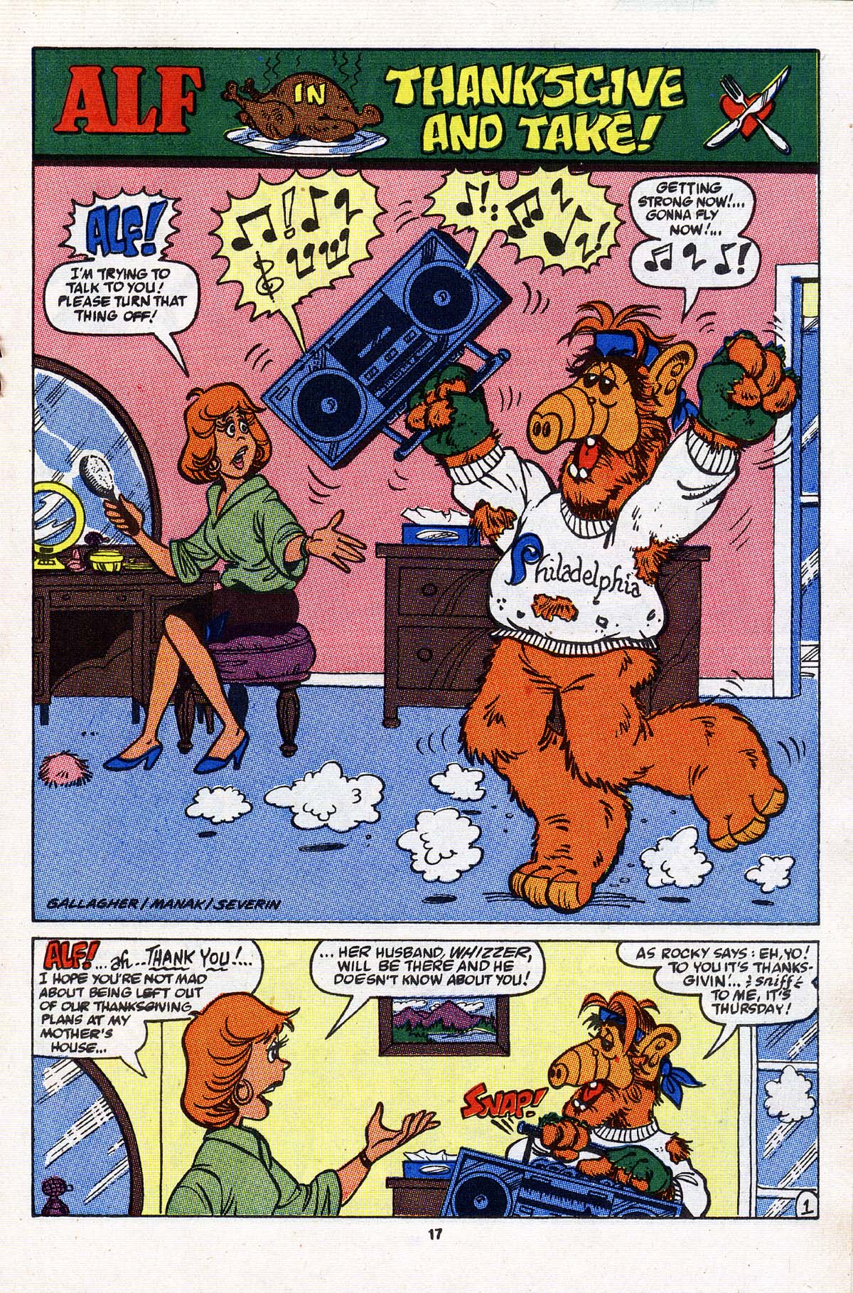 Read online ALF comic -  Issue #24 - 14