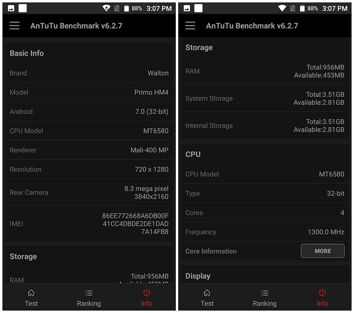 Primo HM4 cpu chipset