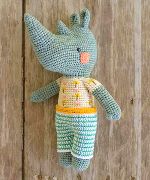 amigurumi rhino crochet pattern