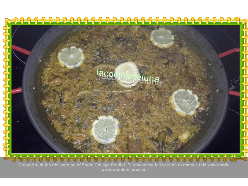 LA COCINA DE LUNA PAELLA PARA DOS DE MARISCO