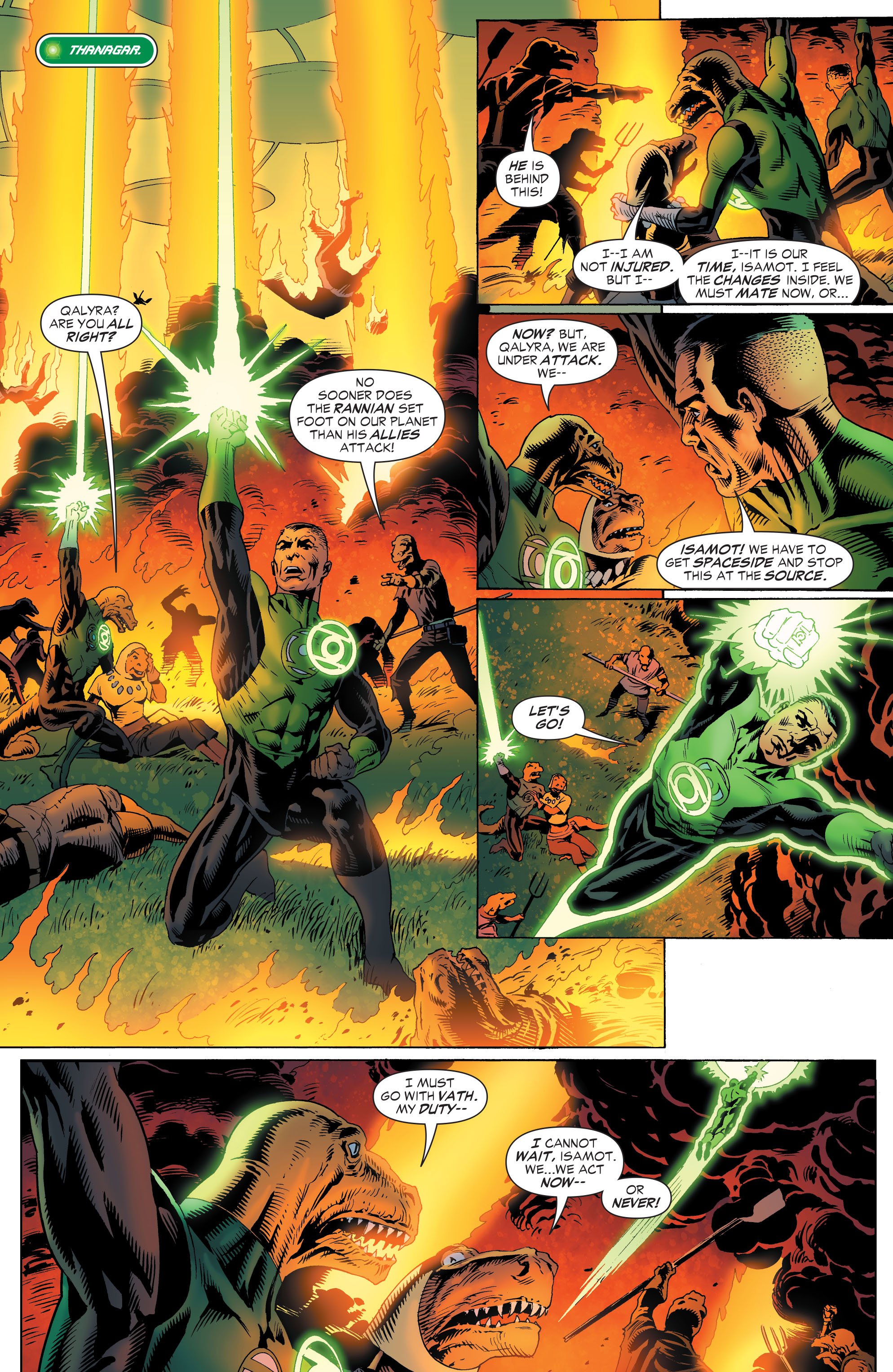 Read online Green Lantern Corps (2006) comic -  Issue #4 - 18