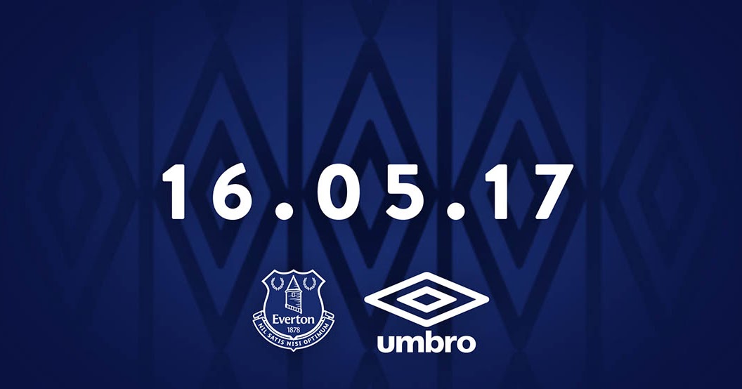 Everton 1718 Home Kit Teased + New Shirt Sponsor Footy Headlines