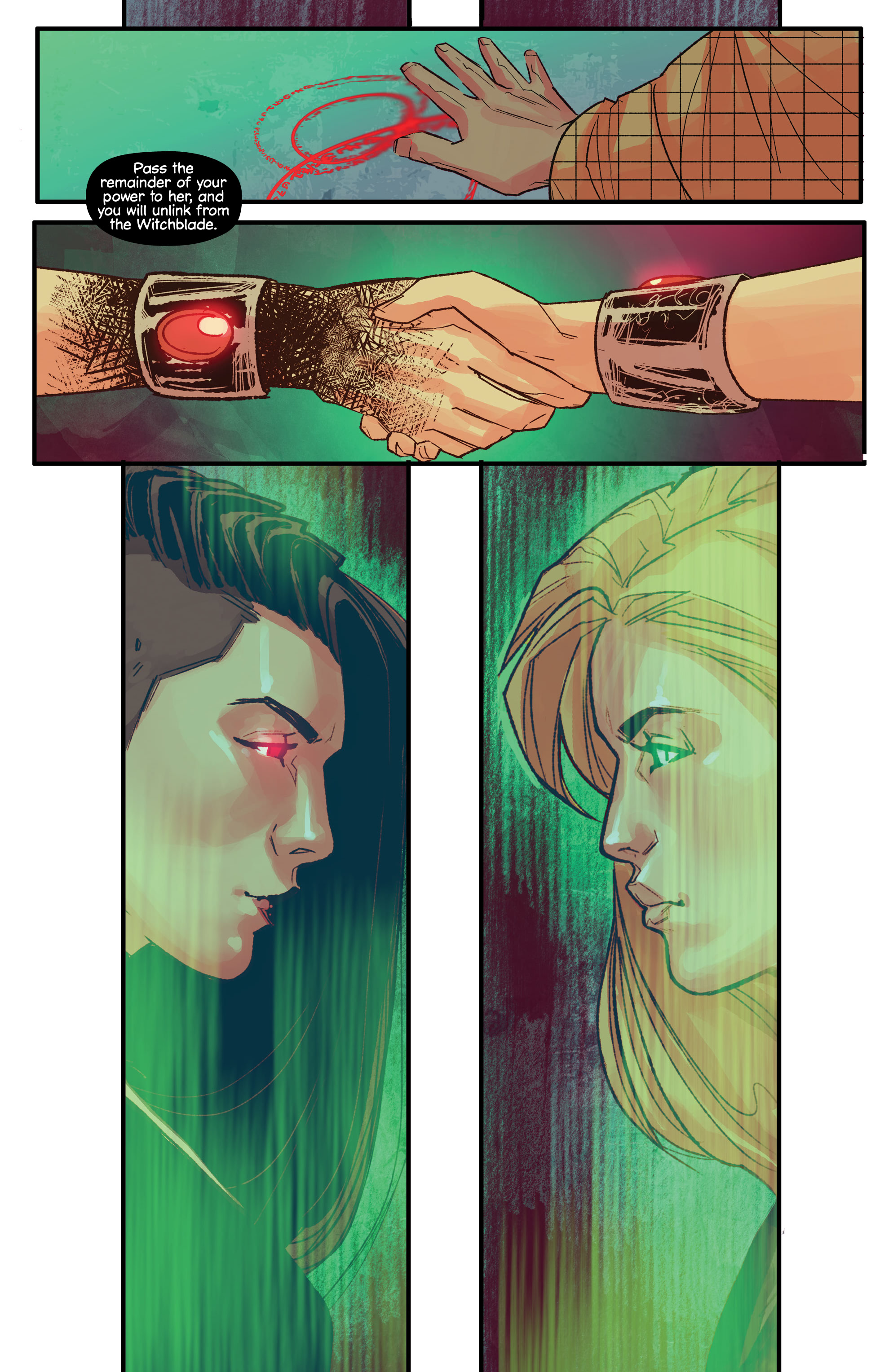 Read online Witchblade (2017) comic -  Issue #18 - 19