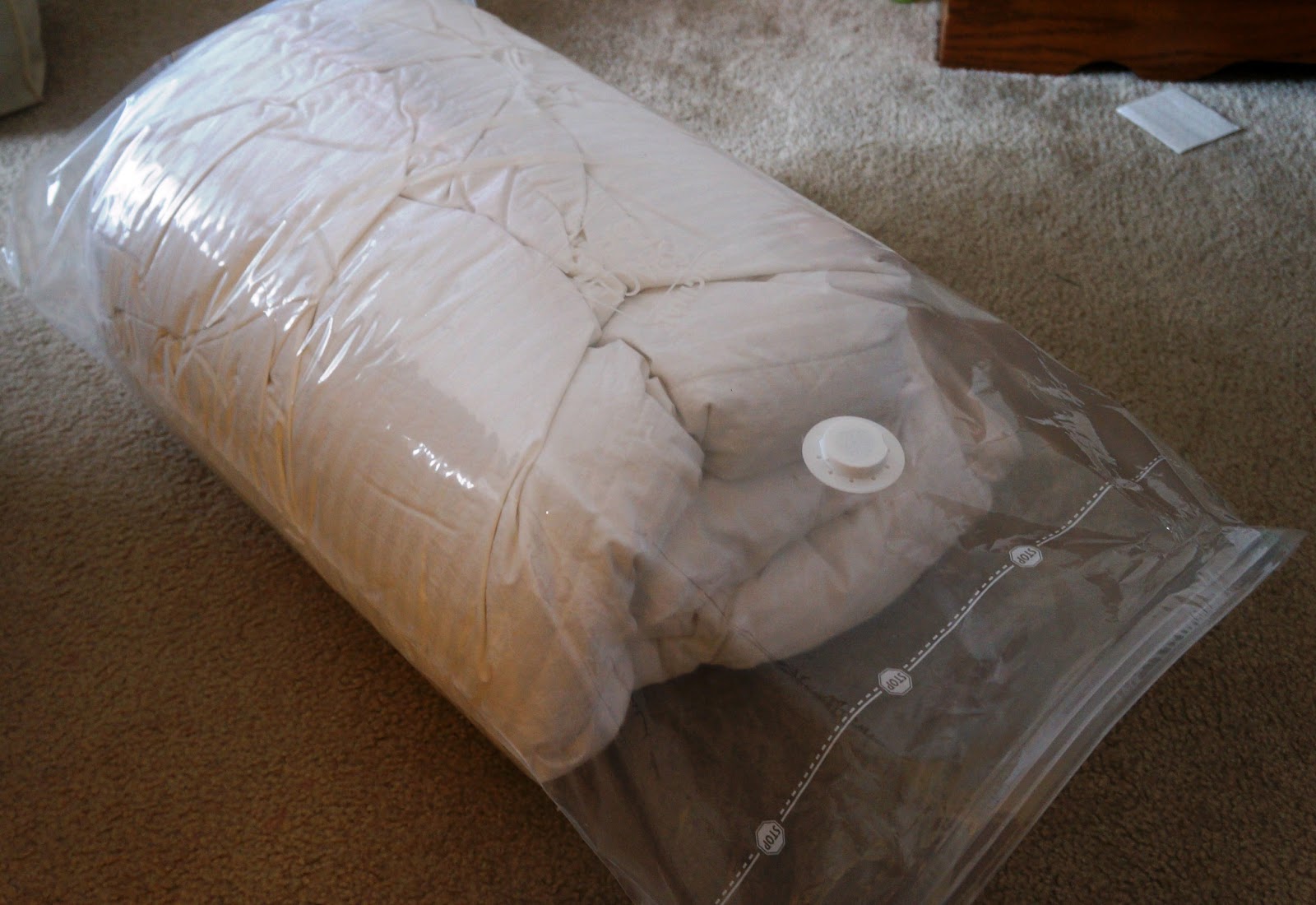 Corner of Joy My Infomercial Do vacuumsealed space bags really work?