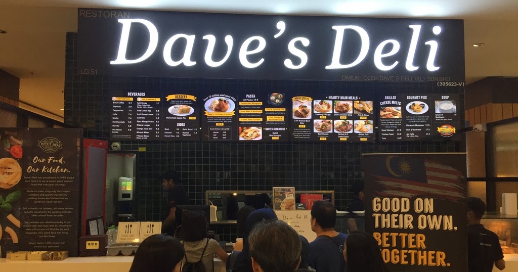 Dave's Deli Queensbay Mall, Penang