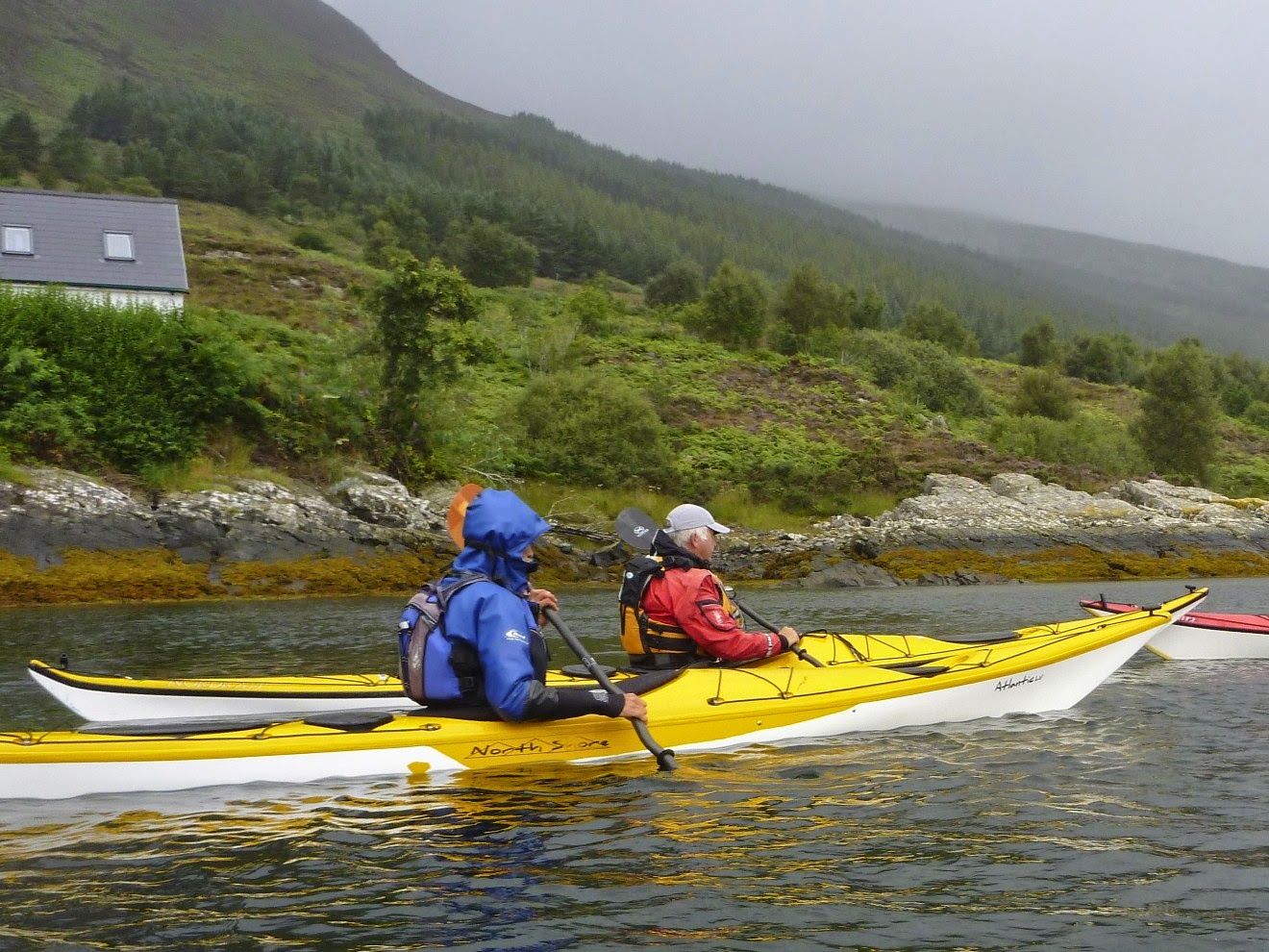 OCEANPAX Paddle / Run / Be Sea kayaking with Gordon Brown...three