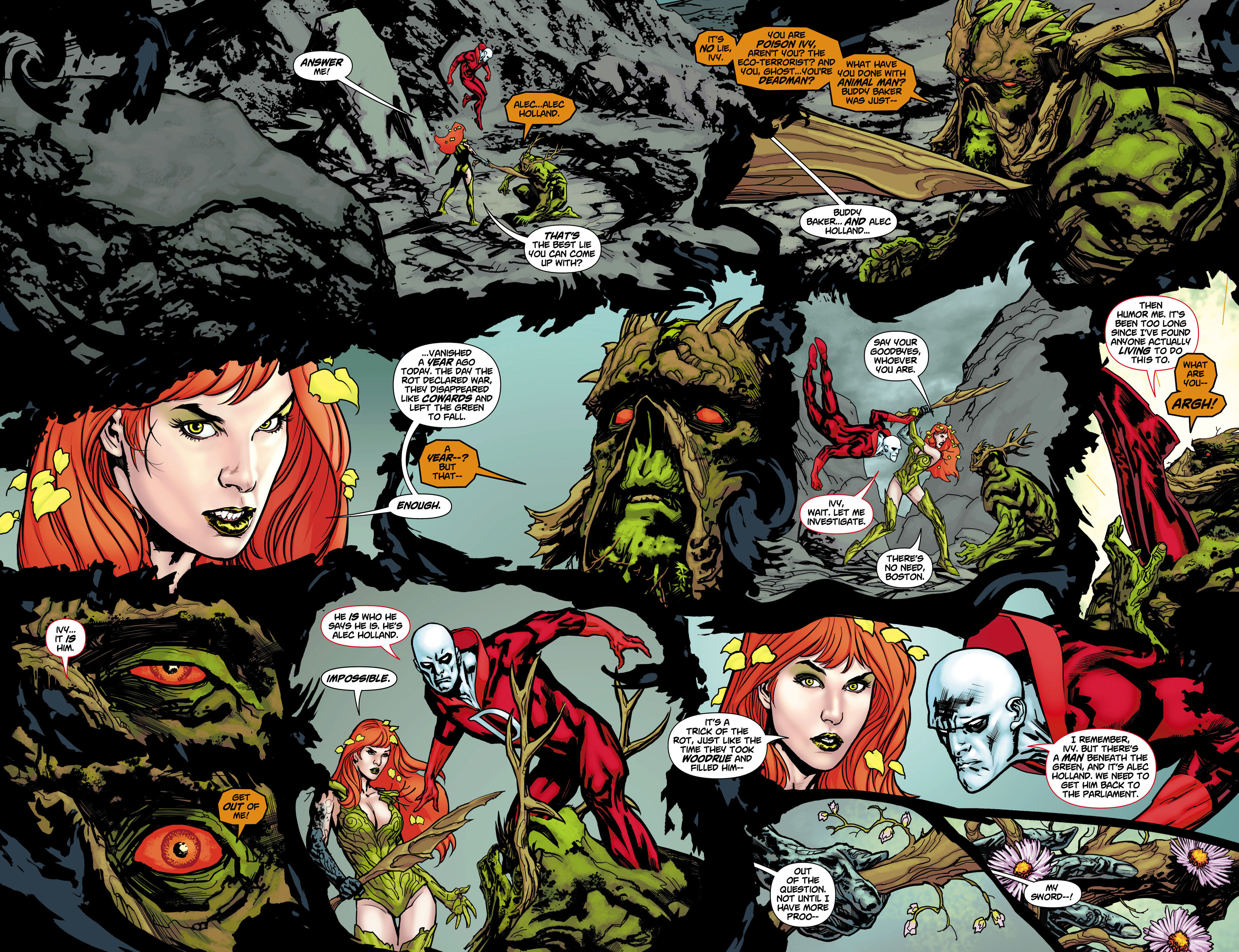 Read online Swamp Thing (2011) comic -  Issue #13 - 3