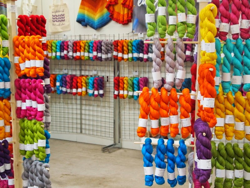 Wool lovefunctional fiber art Wonderwool Wales 2014Booth Photos