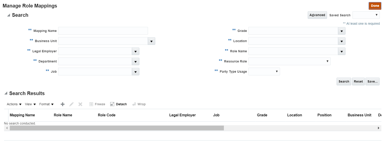 Auto provision the roles in Fusion Cloud