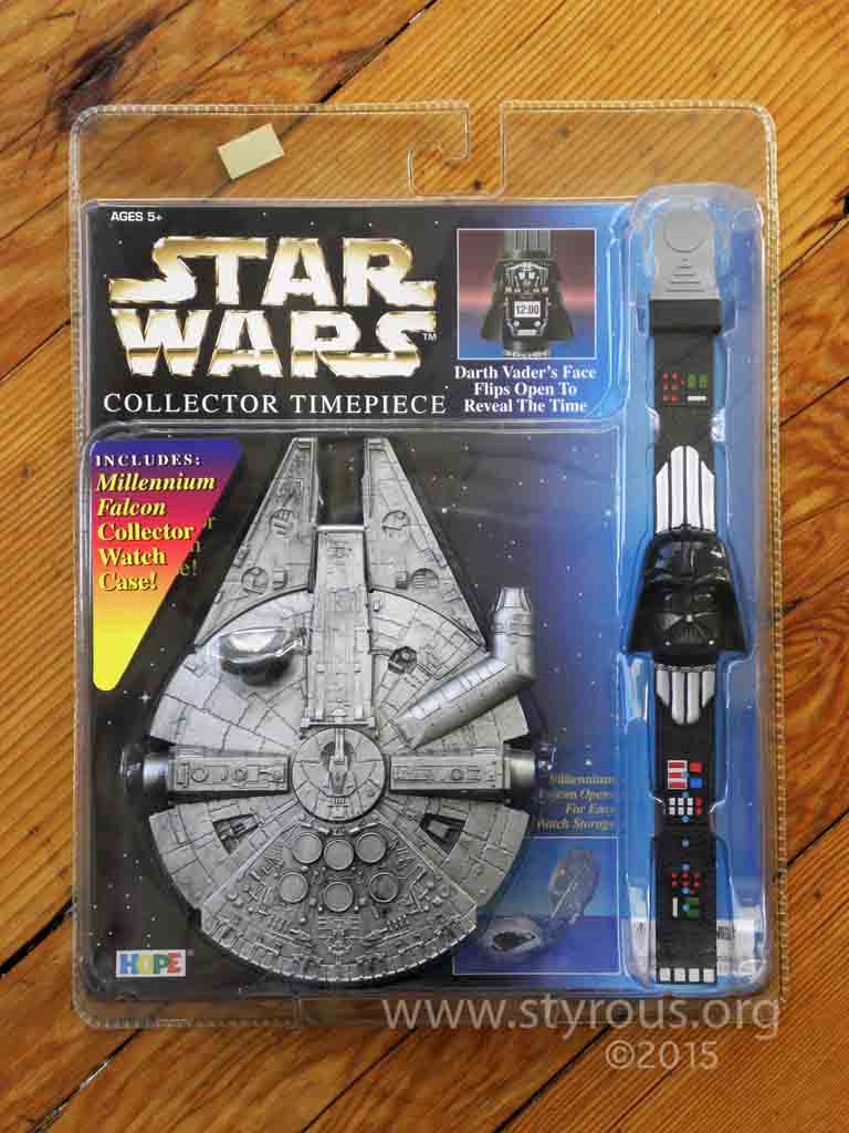 The Styrous® Viewfinder Star Wars Darth Vader wrist watch with