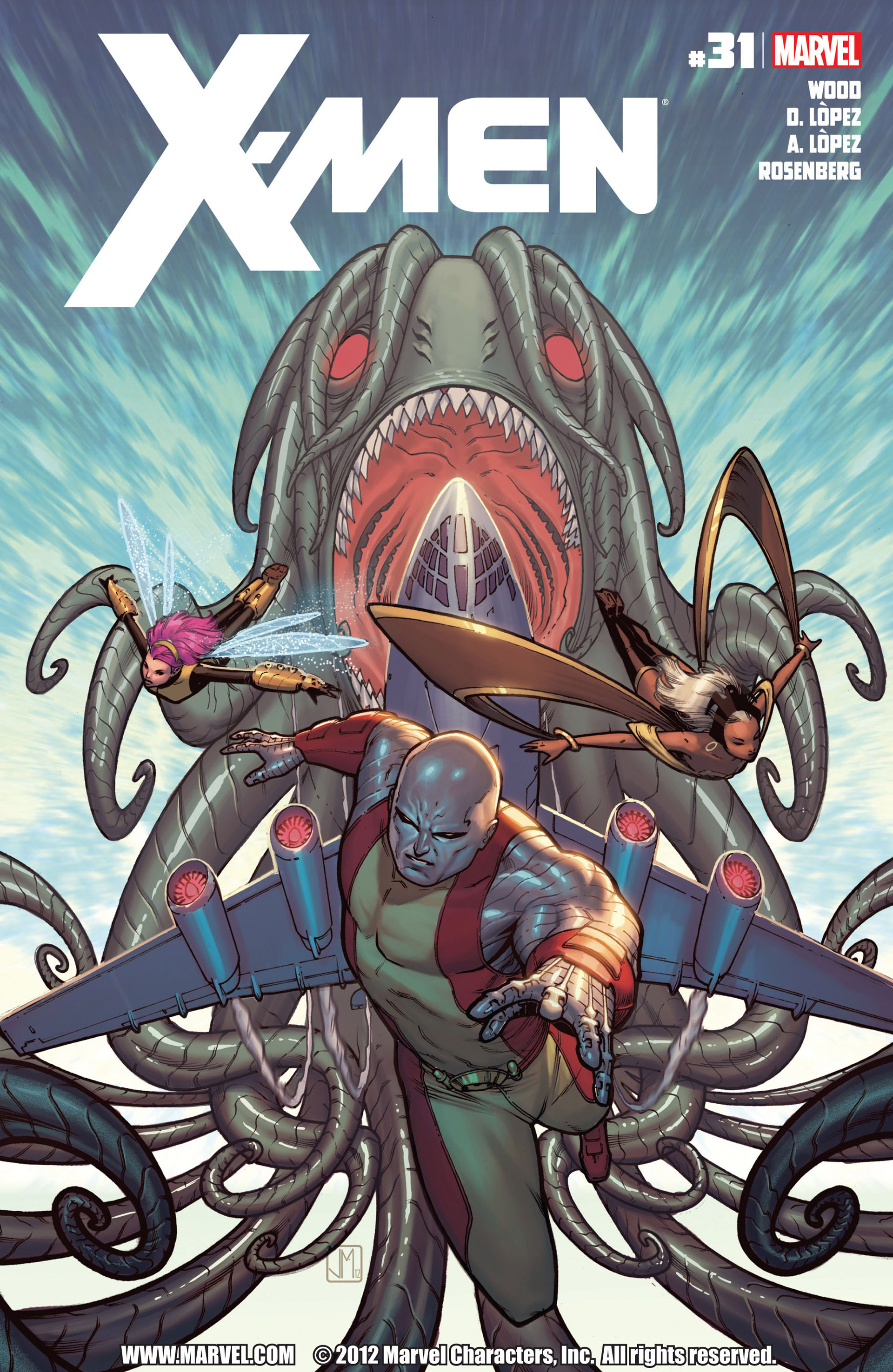 Read online X-Men (2010) comic -  Issue #31 - 1