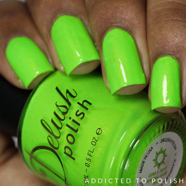 Delush Polish Girls Just Wanna Have Sun Nautical by Nature Swatches and Review