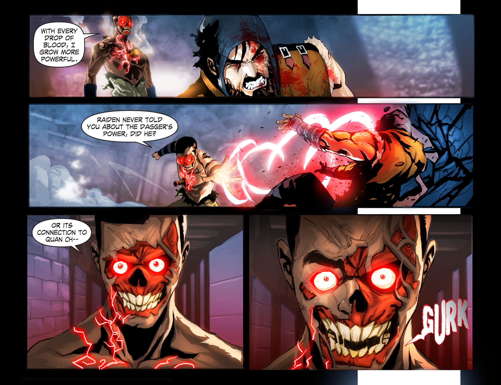 Read online Mortal Kombat X [I] comic -  Issue #3 - 15