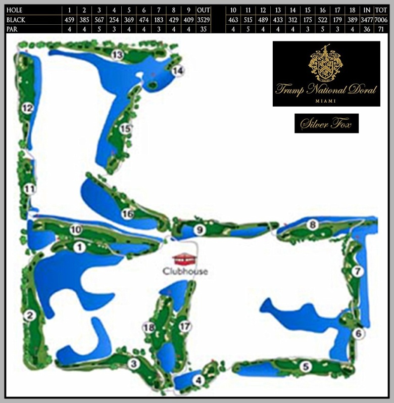 The Florida Golf Course Seeker: Trump National Doral Golf Club Silver Fox The Florida Golf Course Seeker: Trump National Doral Golf Club Silver Fox