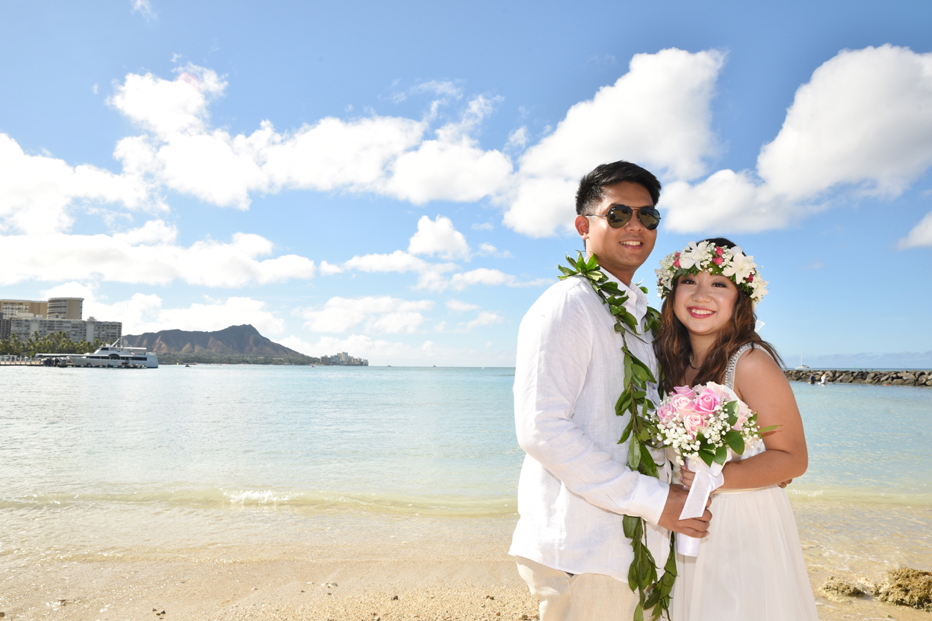 Honolulu Weddings Bargain Wedding on Oahu