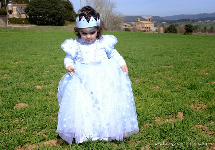 carnaval: disfraz de princesa
