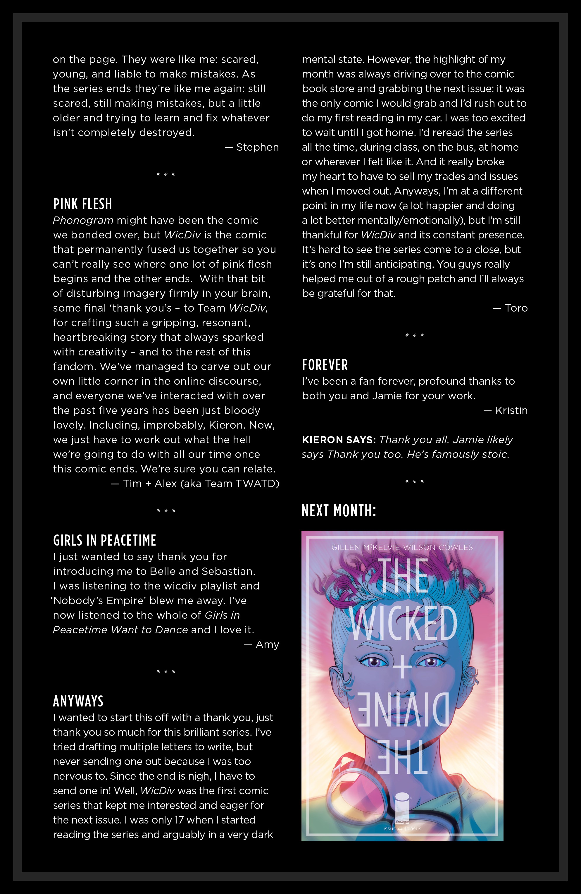 Read online The Wicked   The Divine comic -  Issue #43 - 30