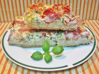 Placinta cu praz si cotlet haiducesc