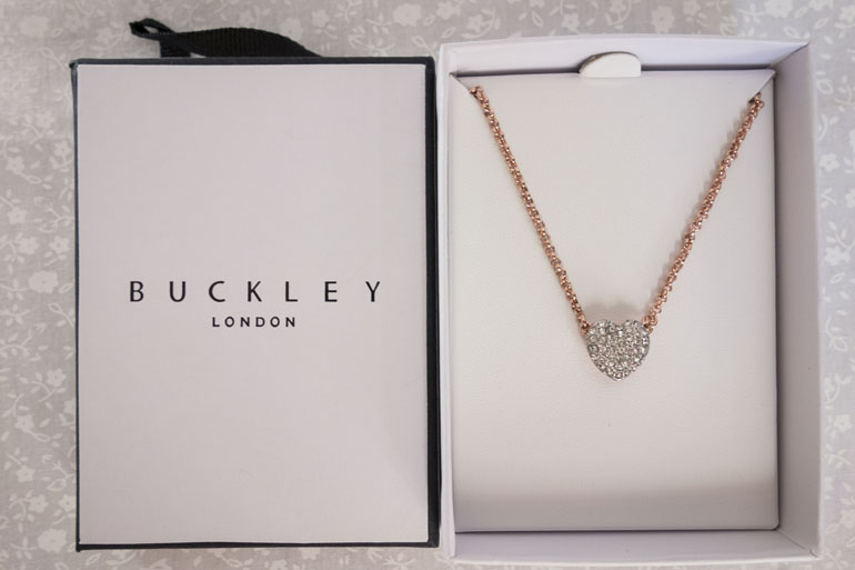 Epicamlv Buckley London Heart Necklace Buckley London
