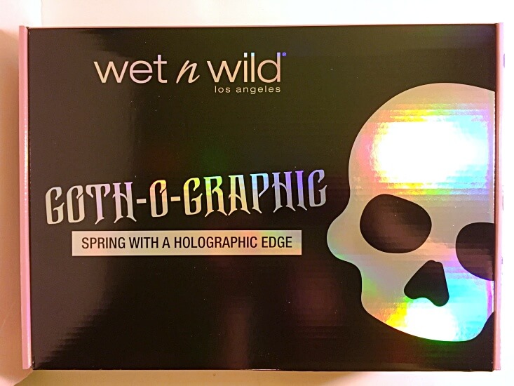 wet n wild Limited Edition Goth-o-Graphic box wet n wild Limited Edition Goth-o-Graphic box
