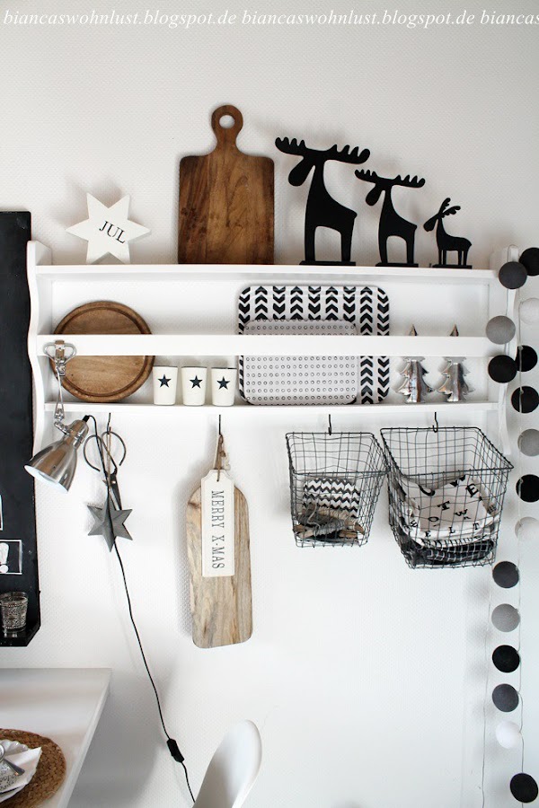 Inspiración para una decoración de Navidad nórdica