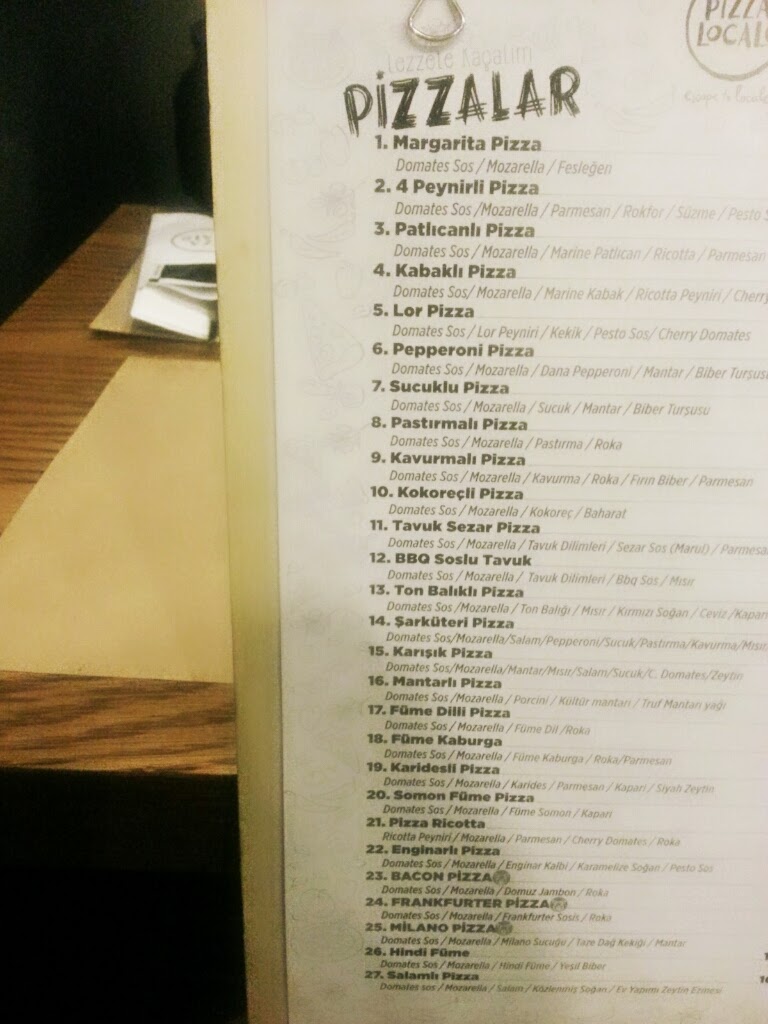 Sedoş�un Pizza Locale