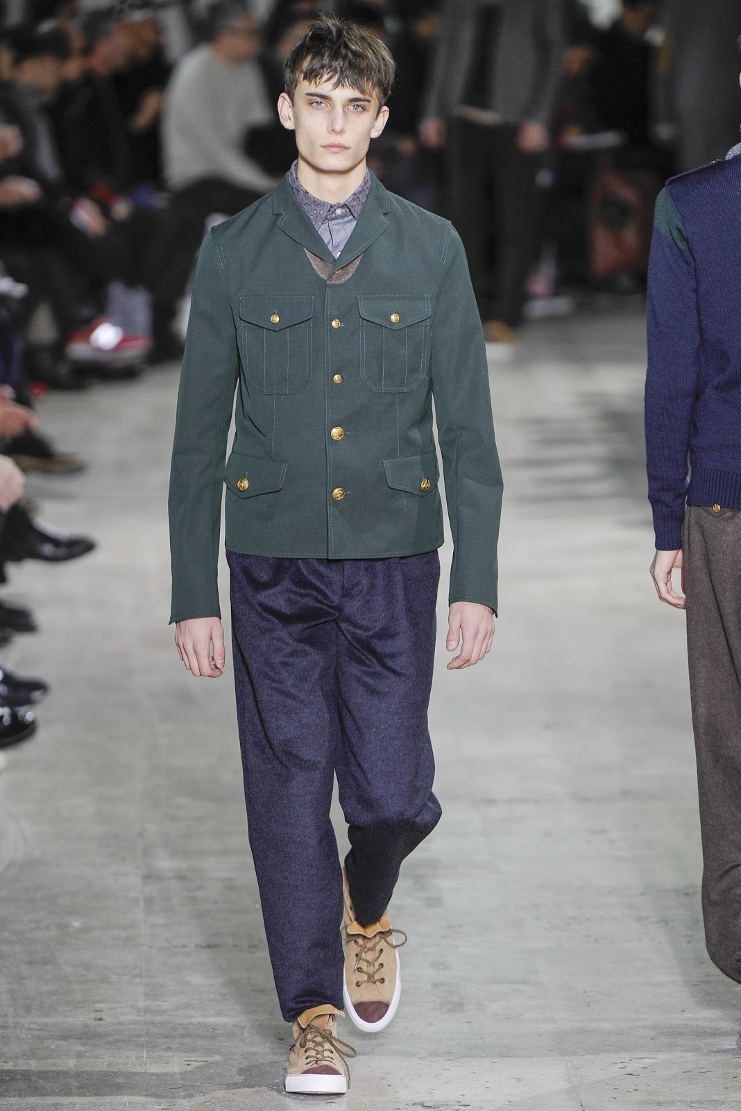 Male Model Otaku: Kyle Mobus: Fall/Winter 2014-15 【New York/Paris】[2/9 ...