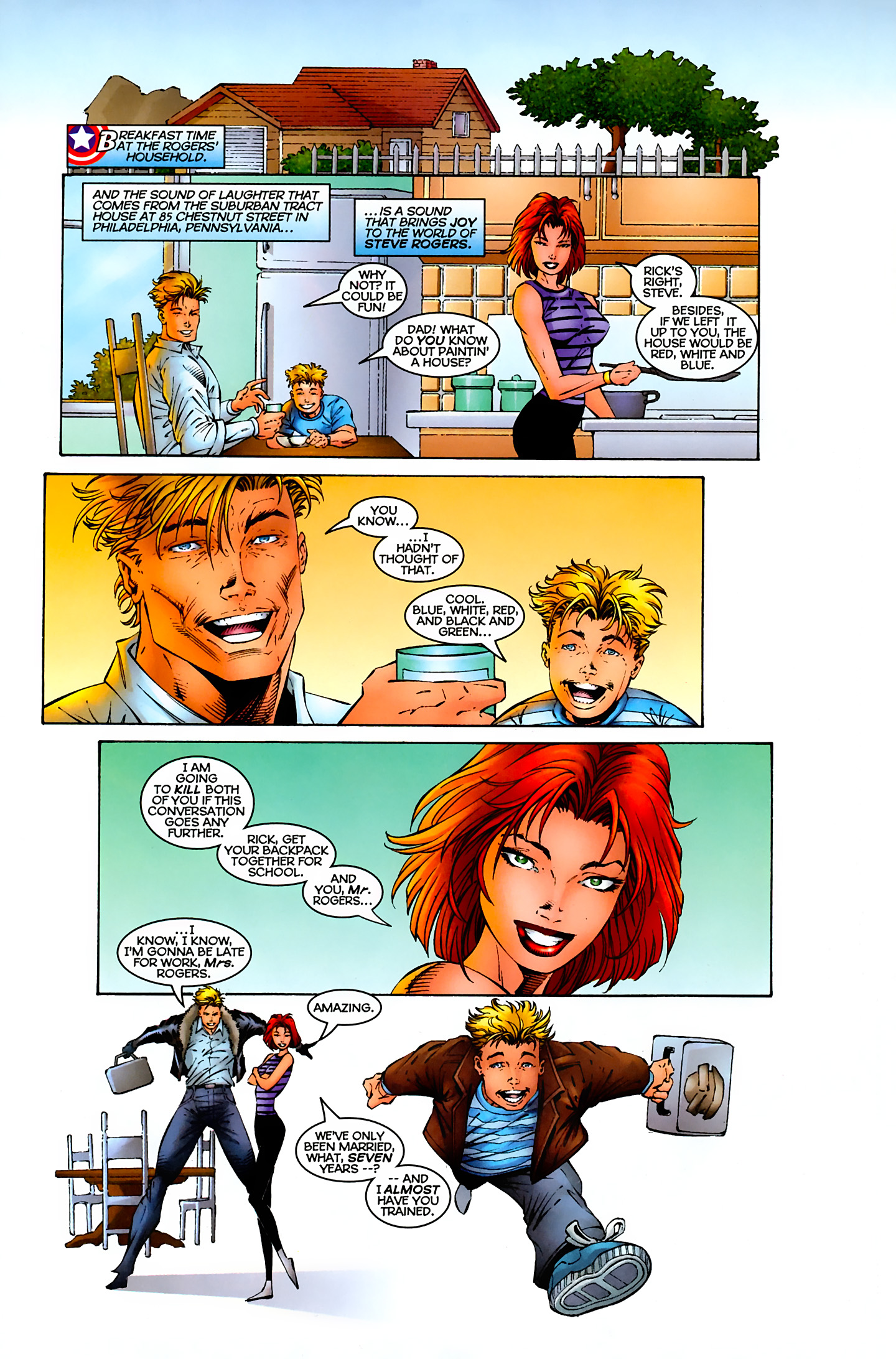 Read online Captain America (1996) comic -  Issue #1 - 8