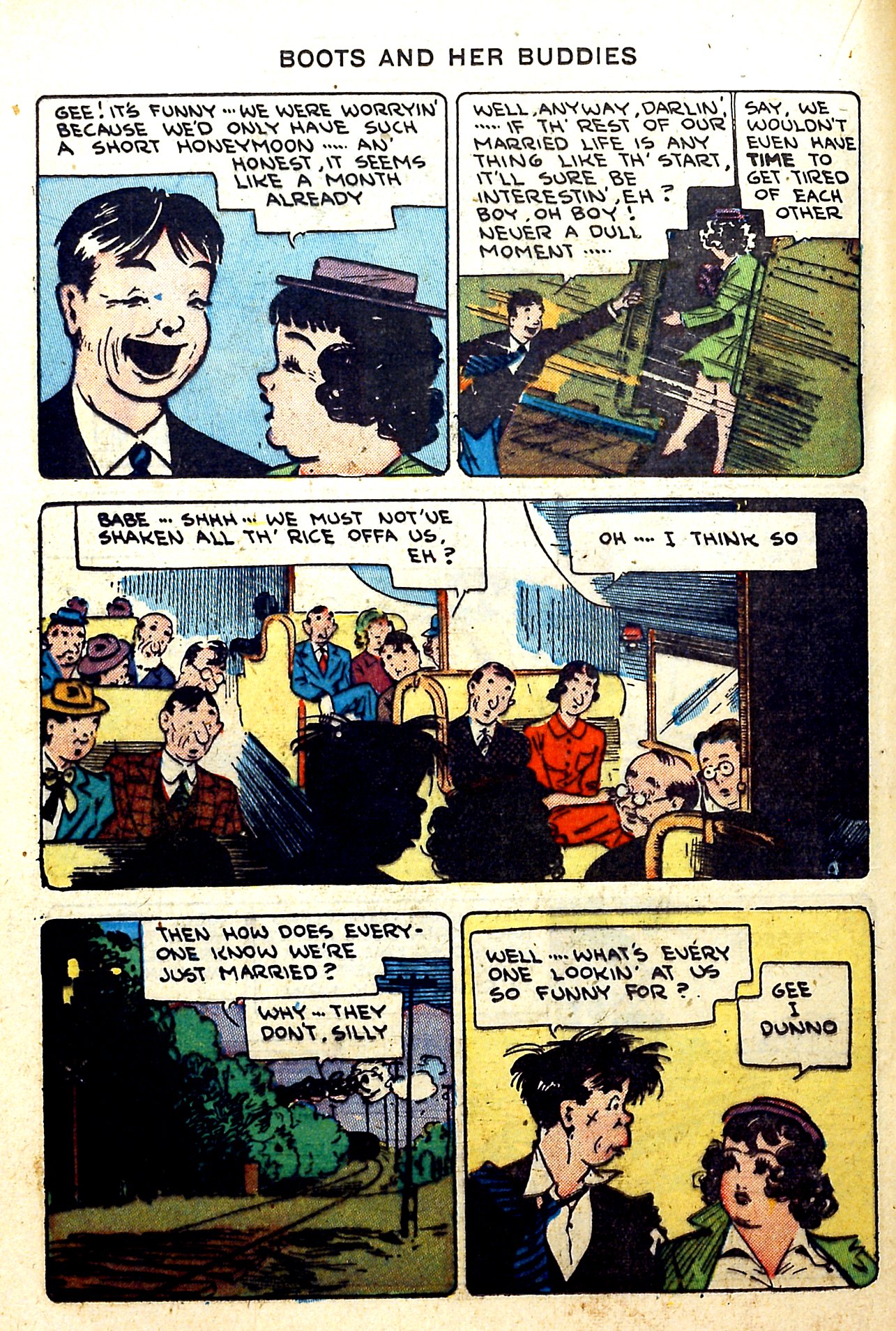 Read online Boots and Her Buddies (1948) comic -  Issue #5 - 32