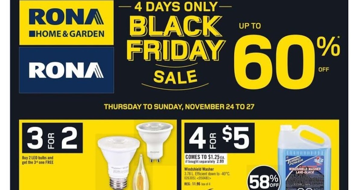 Store Flyers Rona flyer cold lake