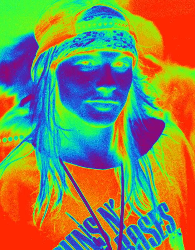 Steve's Trippy Gifs Famous People Axl Rose