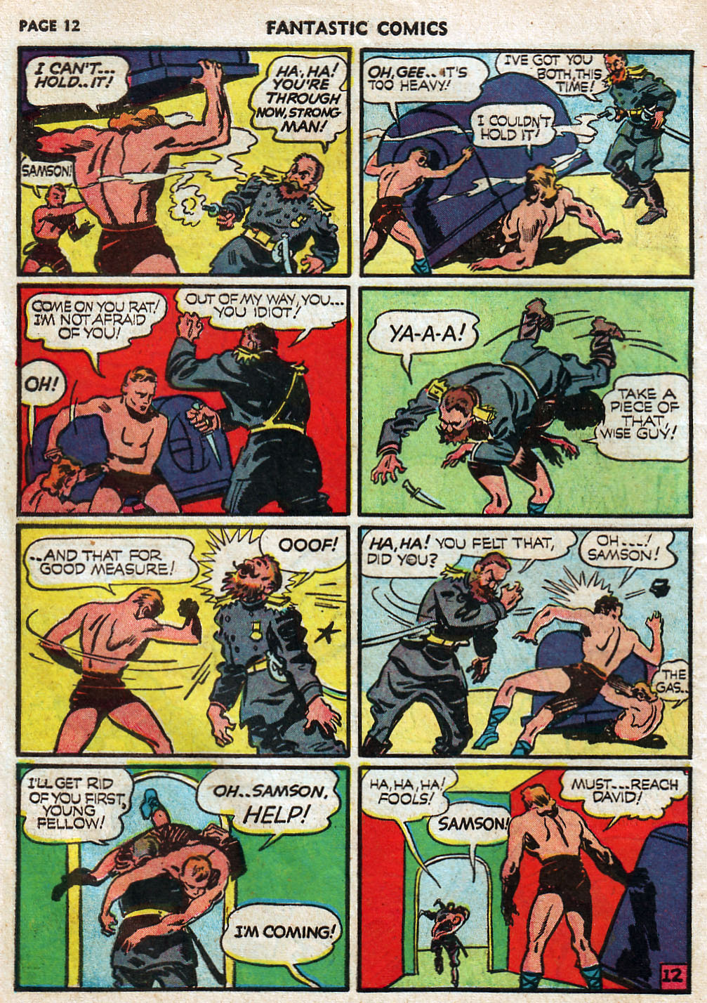 Read online Fantastic Comics comic -  Issue #17 - 14