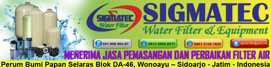 JUAL FILTER AIR SIDOARJO SURABAYA,HARGA PENJERNI AIR,SERVICE FILTER AIR SIDOARJO