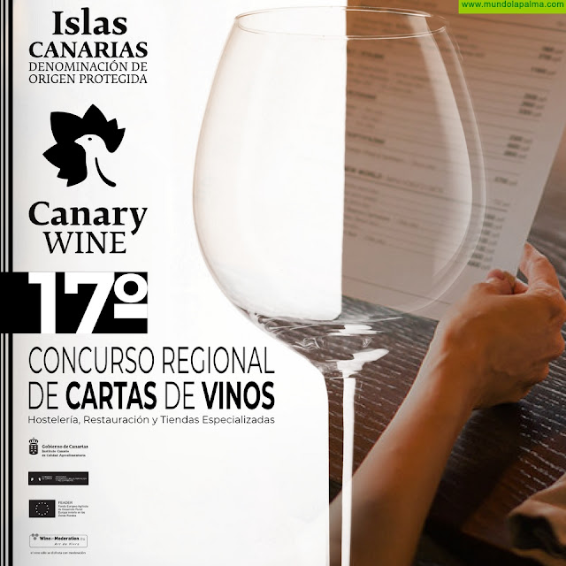 Convocado el XVII Concurso Regional de “Cartas de Vinos de Canarias” para Hostelería, Restauración y Tiendas Especializadas