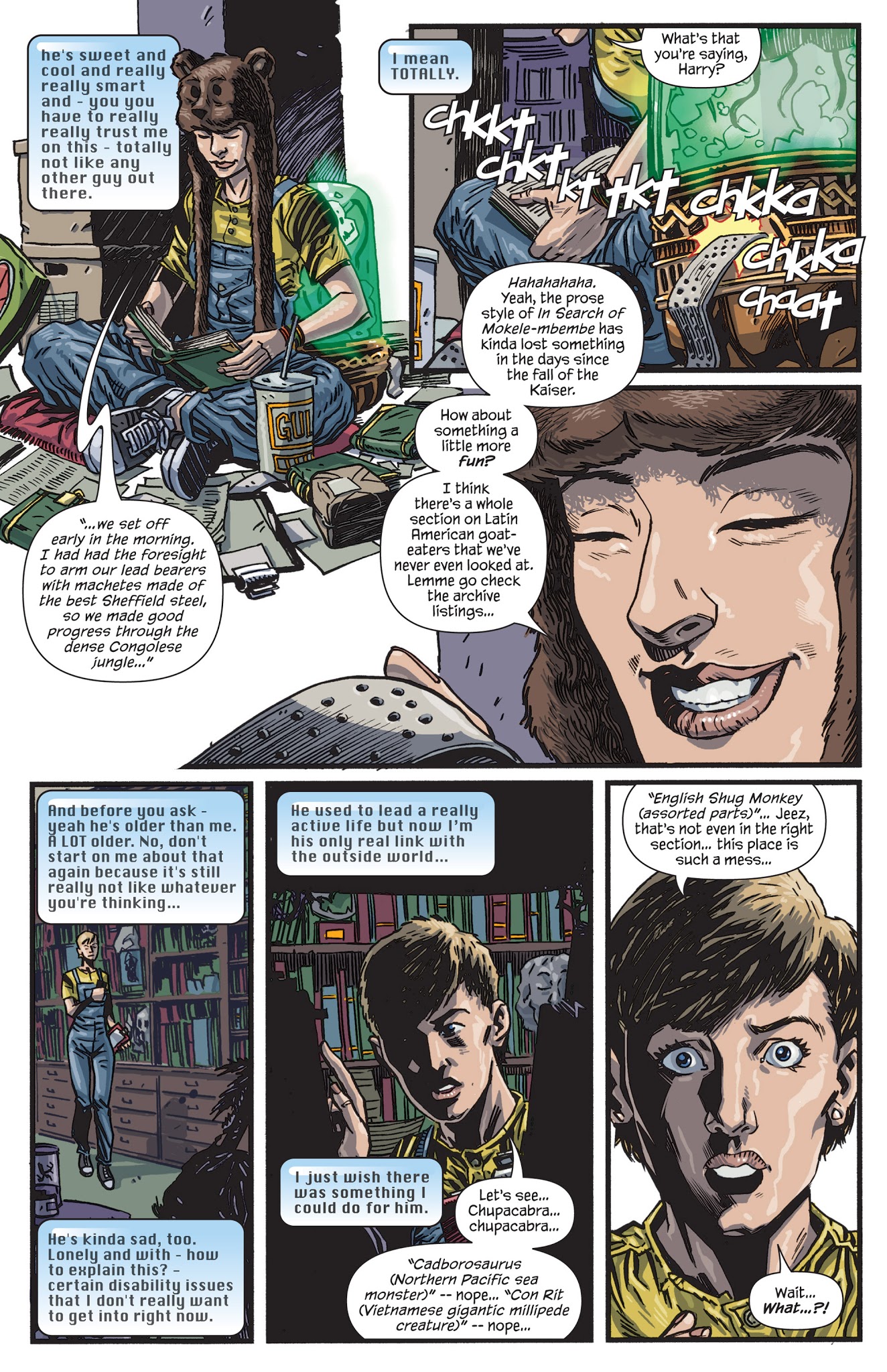Read online Dept of Monsterology comic -  Issue #5 - 10