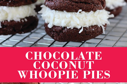 CHOCOLATE COCONUT WHOOPIE PIES