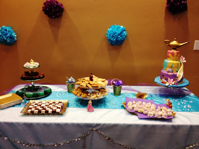 Aladdin Themed Bridal Shower