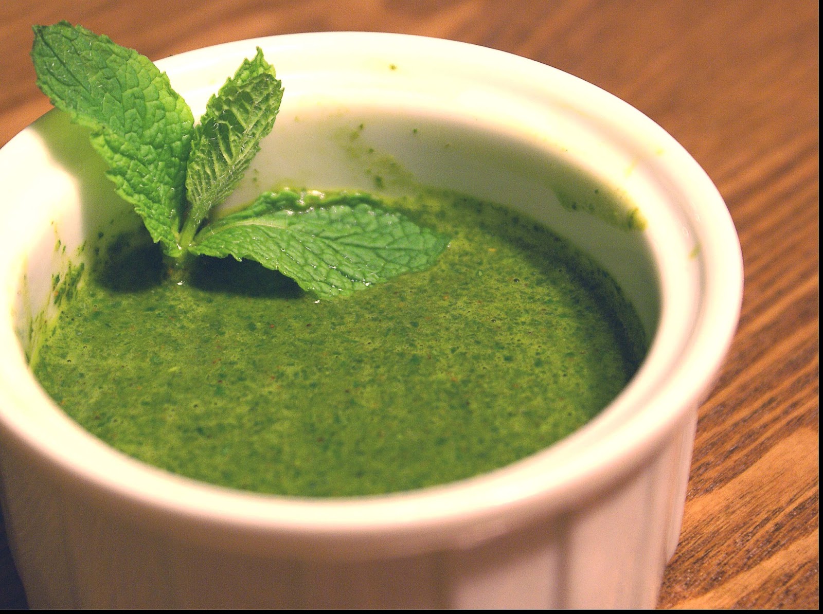 The Hungry Lovers: Sheilja&amp;#39;s Cilantro/Mint Chutney (Pudina)