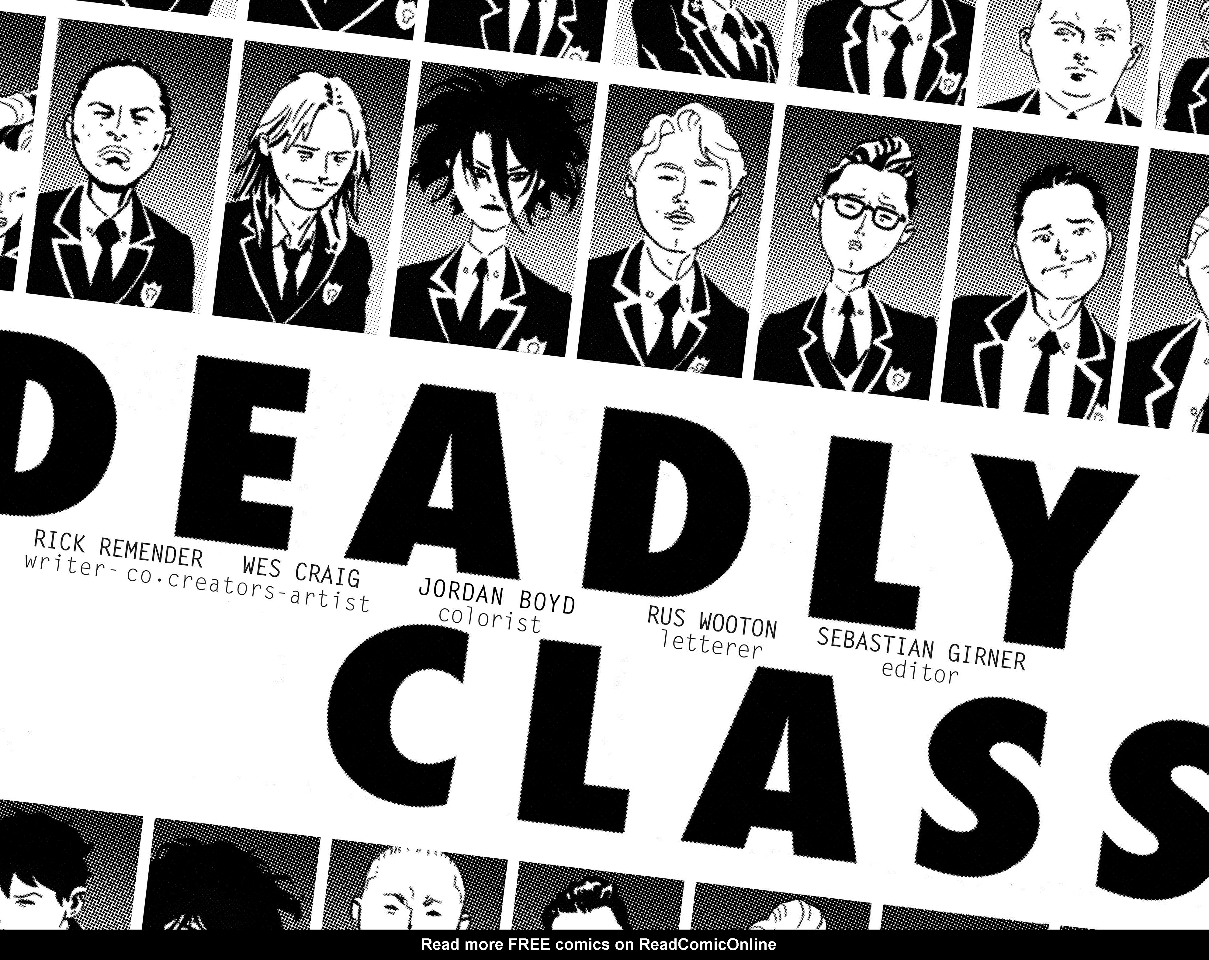 Read online Deadly Class comic -  Issue #15 - 10