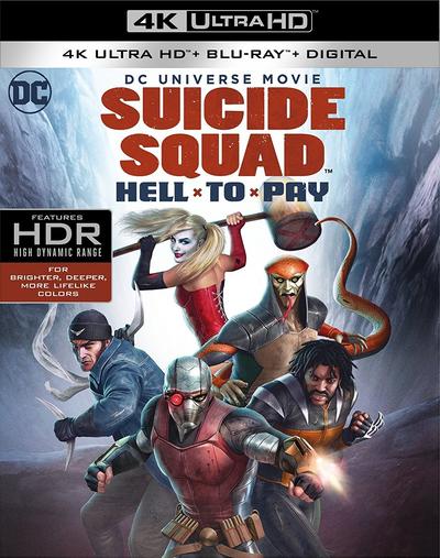 Suicide Squad: Hell to Pay (2018) 2160p HDR BDRip Dual Latino-Inglés [Subt. Esp] (Animación. Acción)