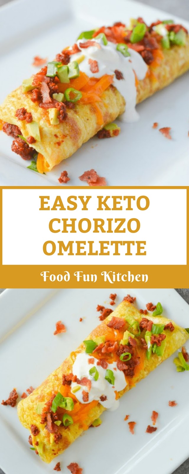 EASY KETO CHORIZO OMELETTE