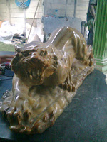 Patung Onyx Macan Keramat