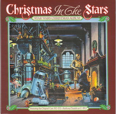 The Christmas in the Star album cover...drawn by legendary Star Wars artist Ralph McQuarrie!