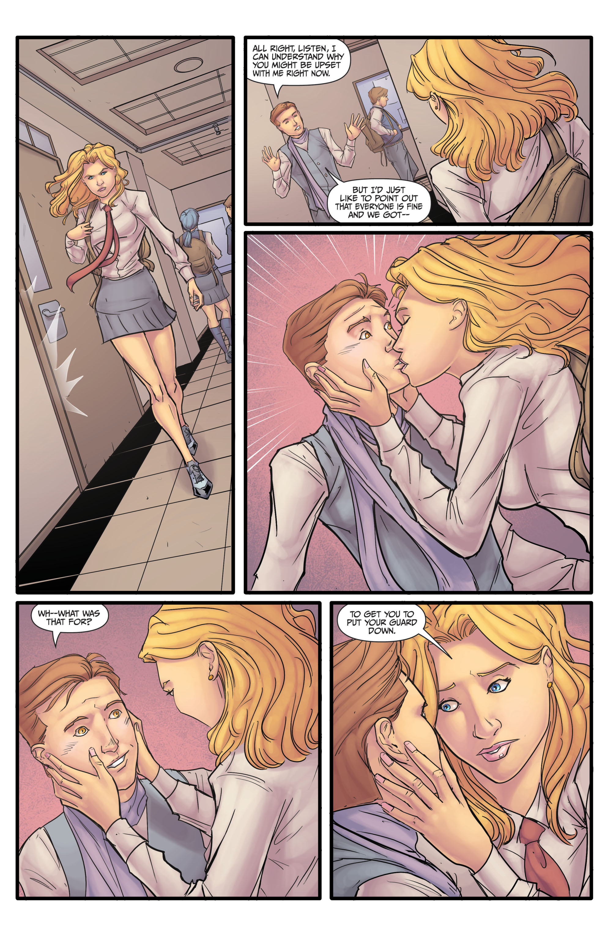 Read online Morning Glories comic -  Issue #5 - 31